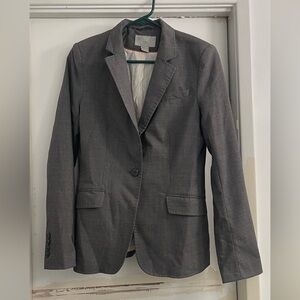 EUC H&M gray plaid women’s blazer - 8